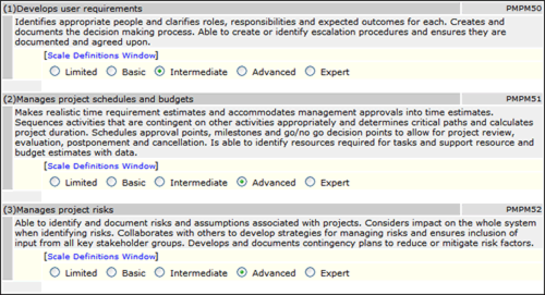 Online skills assessment